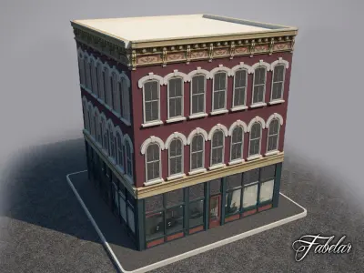 Building 01 3D model