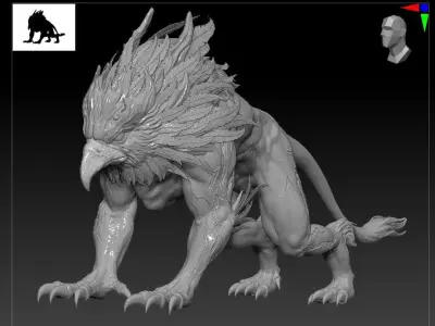 variation gripen beast  3D model