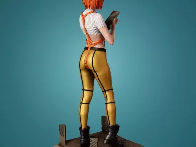 Leeloo from The Fifth Element  3D print model