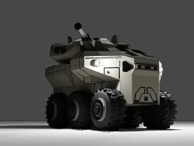Israels BLR Mk 2 3D print model