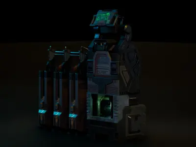 Rifle Charger 3D model