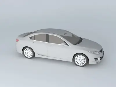 Mazda MAZDA6 Sport 2008 Free 3D model