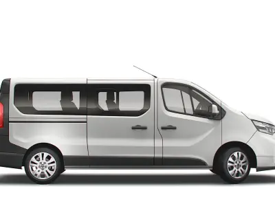 Nissan NV 300 Minibus LWB 2021 3D model