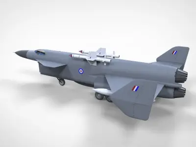 avro 559  3D model
