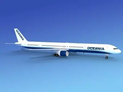 Boeing 757-300 Oceania 3D model