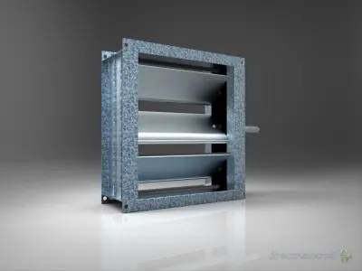 Air Damper Free 3D model