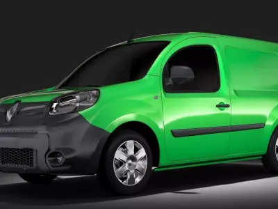 Renault Kangoo Van L2 2017 3D model