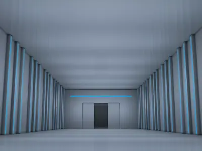  Sci Fi Interior 3D model purchase