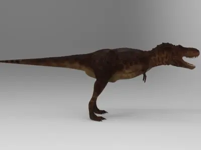 trex Dinosaur Low-poly 3D model