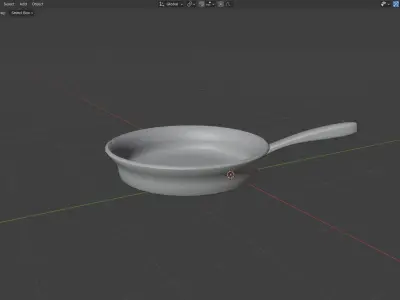 Low-Poly Pan Free low-poly 3D model
