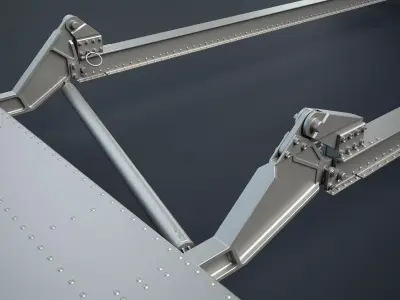 MH-6 EPS Early High-Poly and CAD 3D model