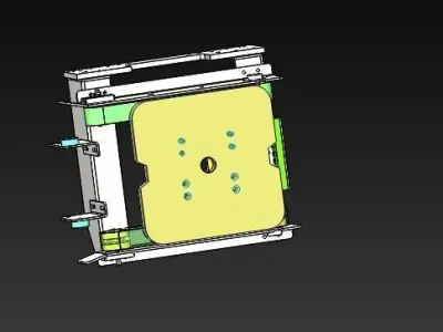 Chain conveyor 3D model