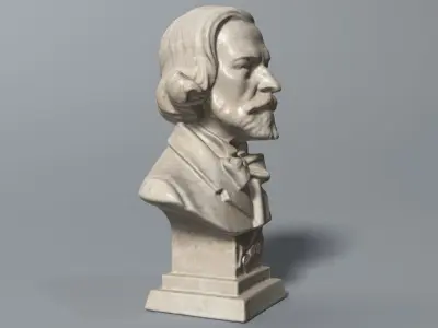 Verdi Bust 3D model