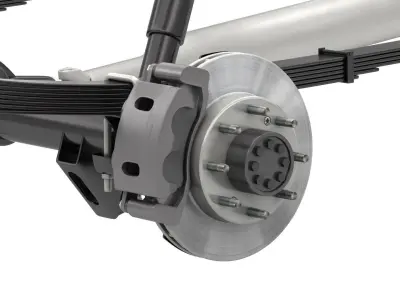 HEAVY DUTY AXLE AND DRIVESHAFT 3D model