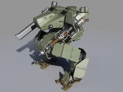 Sci-Fi Military Pack 1 3D model