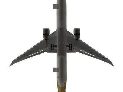 Boeing 777-300ER Singapore Airlines 3D model
