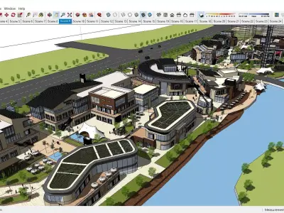 Sketchup Shopping Center V5 3D model