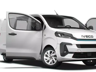 Iveco eJolly L2 HQ Interior 2026 3D model