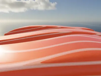 Small Slices of Salmon Meat Free 3D model