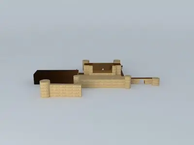 Castillo de Jarandilla de la Vera or Charles V Free 3D model