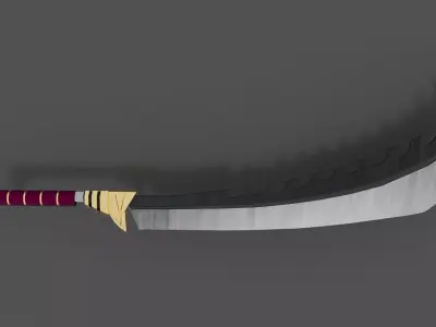 Devastator sword model Low-poly 3D model