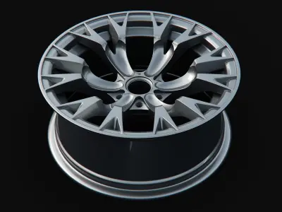 Fuel D806 Flame Wheels 3D model
