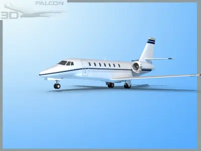 Falcon3D Citation Sovereign C680 FS03 3D model