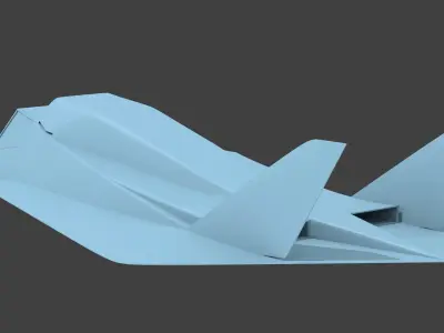 Northrop XST 3D print model