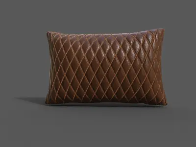 Cushion furniture Low-poly 3D model buy