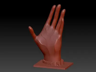 3D HAND mannequin Free 3D model