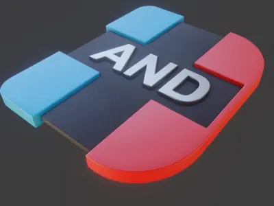 AND-Connecting-Module 3D model