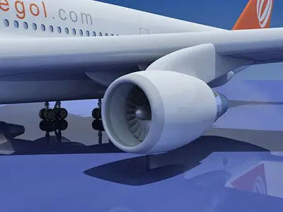 Gol Airlines 3D model