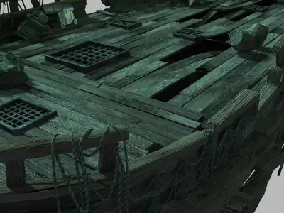 Shipwreck 02 3D model