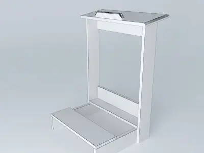 Prayer Kneeler Free 3D model