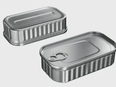 Tin Can 01 3D model