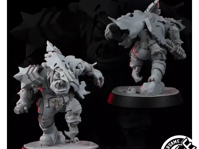 ORK HOLLOW SHELLZ KOMMANDOS T2 3D model