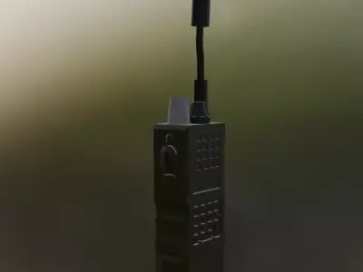 AN PRC 152 Radio 3D model