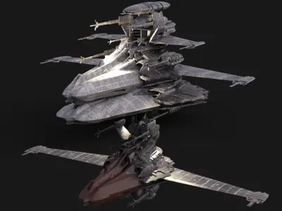 Spaceship reaper designs 2 3D model
