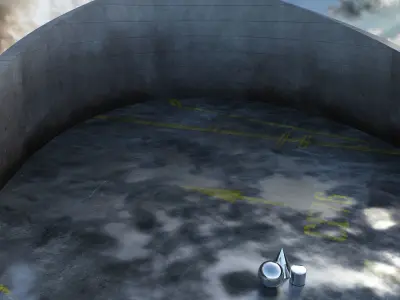 Exterior Scene for presentations 3D model