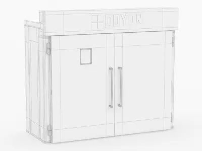 Doyon KDPR31 Knockdown Retarder Proofer Cabinet 3D model