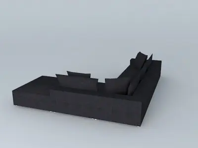 Modulare Divani Decoro 360  Free 3D model