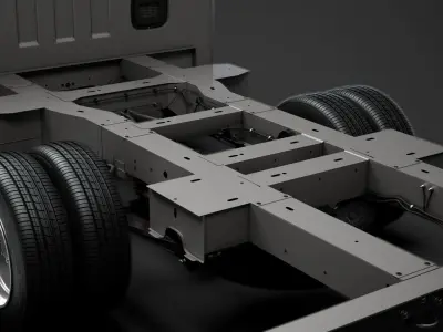 Opel Movano CrewCab DW E20 Chassis 2020 3D model