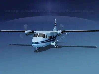 Harbin Y-12 II V03 3D model