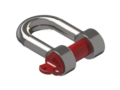 D-Shackles shackle 3D model