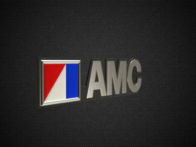 amc logo 3D model