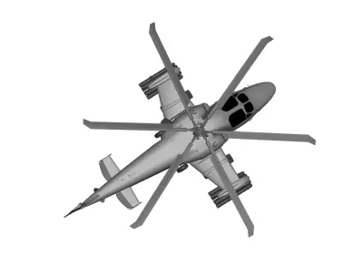 Kamov Ka-50 3D model
