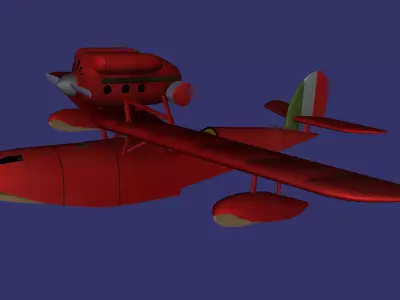 Macchi M 33 Free 3D model