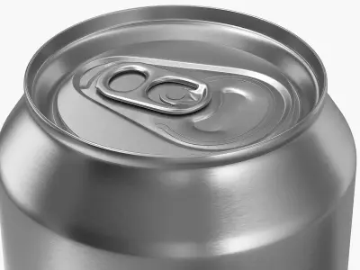 Standard Aluminum Can 500ML 3D model