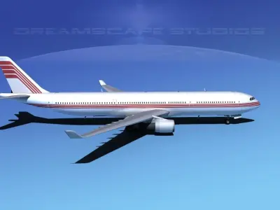 Airbus A330-300 Corporate 1 3D model