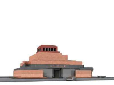 Lenin Mausoleum 3D model